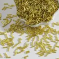 Golden tube glass seed beads for DIY jewelry making and embroidery craft supplies - 15g/Pack Approx 300 Pieces / Yellow