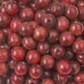 Red 12mm resin round beads with starry light dyed pattern for DIY jewelry making - Round Beads / 10mm (10 Pieces/Pack) / Red