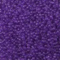Perline di vetro viola trasparenti per creazione gioielli DIY, dimensioni 2mm 3mm 4mm - Blu Viola