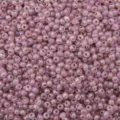 Irisierende hellviolette Glasperlen für die DIY-Schmuckherstellung und Zubehör - 3mm (10g/Packung) / Balsaminenviolett