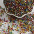 Mixed color 2mm silver-lined glass bugle beads for DIY jewelry and crafts making. - 2mm 15g/Pack (Approx 700 Pieces) / Random Mixed Colors