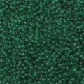 Perline di vetro verde smeraldo trasparente per la creazione di gioielli fai-da-te a mano - Verde scuro