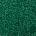 Perline di vetro verde smeraldo trasparente per creazione di gioielli fai da te - blu-verde