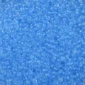 Perline di vetro azzurro trasparente di alta qualità per la creazione di gioielli fai-da-te - Blu lago