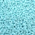 Sky blue 3mm baked lacquer glass seed beads for handmade DIY jewelry making crafts - 3mm 450g Approx. 15000pcs / Light Lake Blue