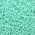 3mm solid mint green painted seed beads for DIY handmade bracelet and jewelry making - 3mm 450g Approx. 15000pcs / Light Green Blue