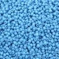 3mm light blue solid color painted seed beads for DIY jewelry and accessory making - 3mm 450g Approx. 15000pcs / Light Blue