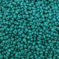 Teal 3mm solid color seed beads for DIY jewelry making and embroidery craft. - 3mm 450g Approx. 15000pcs / Teal
