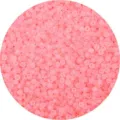 High quality pink frosted matte micro glass seed beads for DIY jewelry making bracelets - Light Peach Red