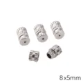 Silver 8x5mm screw capsule clasp fasteners for DIY necklace and bracelet jewelry making - Type D Knurled Round (8x5mm) / 1 Pc/Pack (Aperture 0.5mm) / White K Gold