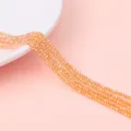 Sparkling faceted orange glass beads strand for DIY jewelry making and handmade accessories - Champagne Gold Style (BBD222) / 2mm (Approx. 185 Pieces) / Gold Champagne