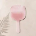 Pink handheld vanity mirror with elegant floral and butterfly patterns - Butterfly Pink