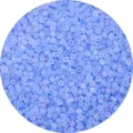 Frosted light blue seed beads 2-4mm for DIY jewelry making and beadwork accessories - Medium Purple