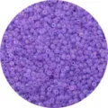 Frosted purple colorful seed beads for DIY jewelry making accessories - Deep purple