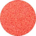 Orange coral frosted seed beads for DIY handmade jewelry making necklace and bracelet - Orange