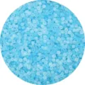 Frosted sky blue seed beads for DIY jewelry making handmade necklace and bracelet material - Blue Series