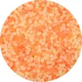 Frosted orange and peach micro seed beads for DIY handmade necklace bracelet making - Orange Series