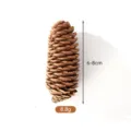Natural pine cone SKU for Christmas decoration, measuring 6-8cm long and 8.8g in weight - 6-8CM / Spruce Pine