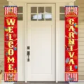Festive carnival theme circus tent door banner set for birthday party decorations - SDL-027 Style / 30x180cm