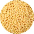 Premium 4mm cream yellow opaque baked paint glass seed beads for DIY jewelry crafts - Apricot Yellow