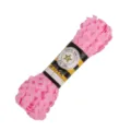 Roze polyester zigzag golvende kanttrim lint voor DIY knutselen en kledingdecor - 8mm 15 Yards/Verpakking / Lichtroze