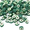 Grüne Avocado Polymer-Ton-Perlen für DIY handgefertigten Schmuck und Accessoires - Avocado-Stil