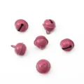 Cloches en fer rose poudré vintage Accessoires pour la fabrication de bijoux DIY fait main - 10 Pièces/Paquet (22mm) / Rose rouge
