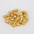 Hochwertige goldene Mini-Metallglocken für DIY-Schmuckherstellung und Bastelprojekte. - 200 Stück/Packung (8mm) / Gold