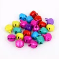 Petites cloches colorées en fer pour la création de bijoux DIY et divers artisanat - 100 Pièces/Paquet (10mm) / Multicolore