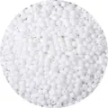 Premium 4mm opaque white glass seed beads for DIY handmade jewelry crafting projects - White