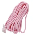 Corde tressée en polyester rose pour l'artisanat DIY et la fabrication de bijoux décor - Environ 100m/Faisceau / Rose Uni
