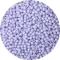 4mm lavender purple solid color lacquered glass seed beads for DIY jewelry - Azure Blue