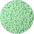 4mm light green baked lacquer glass seed beads for handmade DIY jewelry making projects - Light Green