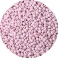 Light pink 4mm solid color baked paint glass seed beads for DIY jewelry making - Light Purple