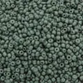 3mm matte grey-green painted round seed beads for DIY jewelry making and handicraft - 3mm 450g Approx. 15000pcs / Dark Cyan