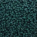 High-quality 3mm pine green baking paint glass seed beads for DIY jewelry making - 3mm 450g Approx. 15000pcs / Dark Green