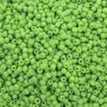 High-quality 3mm solid green painted seed beads for DIY bracelet and necklace making - 3mm 450g Approx. 15000pcs / Green