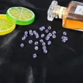 Υψηλής ποιότητας 6mm μοβ κρυστάλλινες χάντρες για χειροποίητα κοσμήματα DIY - Περίπου 40 Τεμάχια/Πακέτο / Κρυστάλλινο Μωβ