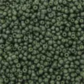 3mm olive green matte painted round seed beads for DIY jewelry making craft project - 3mm 450g Approx. 15000pcs / Olive Green