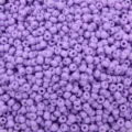 Solid purple 3mm opaque painted seed beads for professional DIY jewelry crafting projects - 3mm 450g Approx. 15000pcs / Crystal Purple