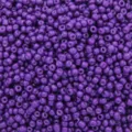 Bulk 3mm solid purple painted seed beads for professional DIY jewelry making crafts - 3mm 450g Approx. 15000pcs / Violet