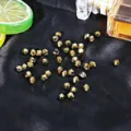 Λαμπερές χρυσές κρυστάλλινες χάντρες 6mm για χειροποίητη κατασκευή κοσμημάτων DIY - Περίπου 40 Τεμάχια/Πακέτο / Επιχρύσωση