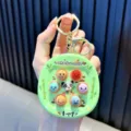Kreativer Mini Whack-a-Mole Spiele Schlüsselanhänger in Hellgrün zum Stressabbau Geschenk - Grün