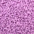 Lavender 3mm solid color painted seed beads for DIY jewelry making and beadwork - 3mm 450g Approx. 15000pcs / Lilac Purple
