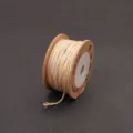 Multicolor 1.5mm braided cotton cord on kraft spool for DIY jewelry making and crafts - 1.5mm (15m/Roll) / Candy Multicolor (#16)