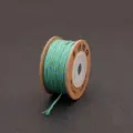 Blue and green 1.5mm variegated hand-twisted cotton thread for DIY jewelry and crafts - 1.5mm (15m/Roll) / Landscape Green (#8)