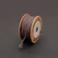 Premium 1.5mm multi-color braided cotton thread on a wooden spool for DIY jewelry making - 1.5mm (15m/Roll) / Hydrangea