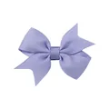 Elegante fermaglio per capelli a fiocco grosgrain viola chiaro per bambini - Viola Chiaro(447)