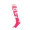 Pink heart pattern compression socks for sports running and Valentine's Day gift - S/M / Red Message Heart