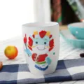 Tasse en céramique mignonne avec dragon en relief pour le petit-déjeuner des enfants - Tasse Dragon (Sans Poignée)